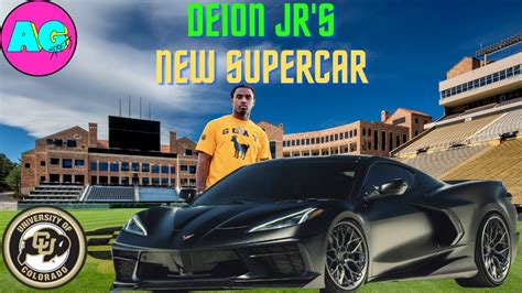 Deion Sanders Jr. New Supercar! - YouTube