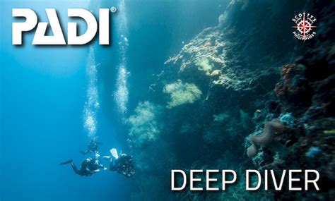 Our Deep Diver course is a deep scuba diving PADI class