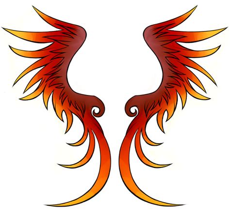 Tattoo Design - Phoenix Wings by RestEnPeace on DeviantArt