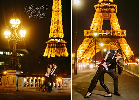 Nighttime Paris Portraits - L'Amour de Paris || English Speaking Photographers