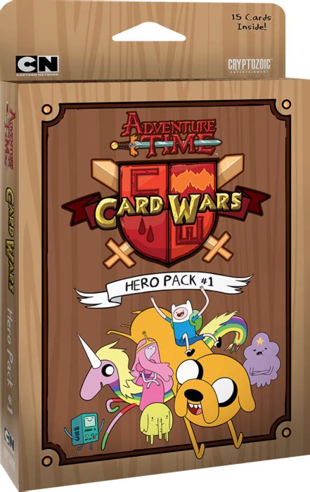 Adventure Time - Card Wars Hero Pack 1 by Cryptozoic