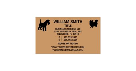 Dog Groomer Fun Business Card | Zazzle