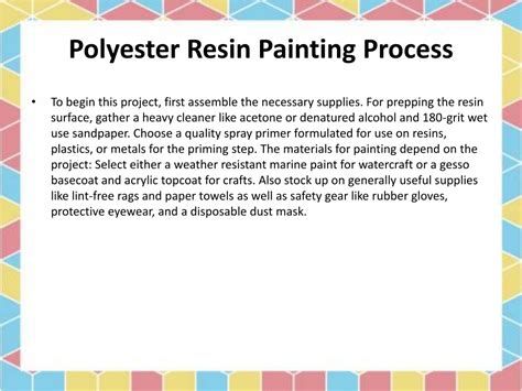 PPT - Simple guide 3 processes to polyester resin painting PowerPoint Presentation - ID:11390037