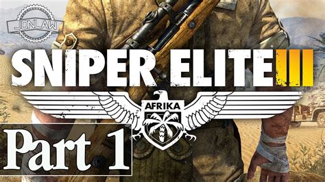 Sniper Elite 3 Walkthrough - Part 1 Mission 1 - 1080p PC Gameplay (Single Player) - YouTube