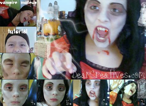 Vampire Makeup Tutorial Easy Vampire Makeup Tutorials Dear Creatives