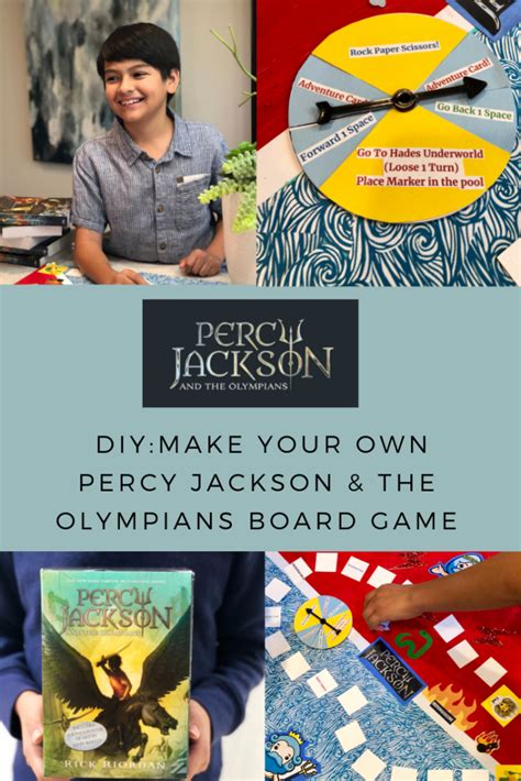 DIY: Make your own Percy Jackson & The Olympians Board Game - Queen Bee Latina