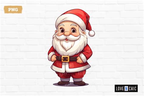 Cute Santa Claus Clipart Graphic by Sabuydee Design · Creative Fabrica