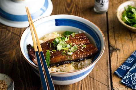 Unagi Chazuke (Hitsumabushi) 鰻茶漬け • Just One Cookbook | Recipe | Food, Cuisine recipes, Food ...