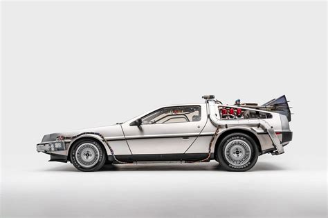 Delorean Time Machine Side View