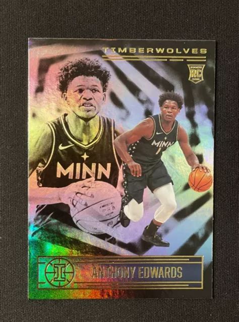 2020-21 ILLUSIONS ANTHONY Edwards Rookie Card RC #152 Minnesota Timberwolves $2.00 - PicClick