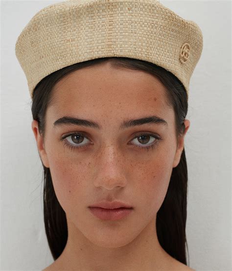 Monogram-embellished Beret