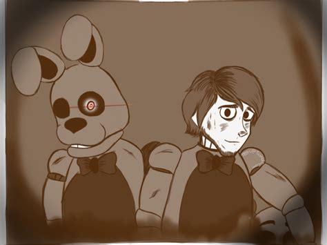 Five nights at Freddy's the silver eyes (I redraw it) | Fnaf book, Fnaf, Fnaf art