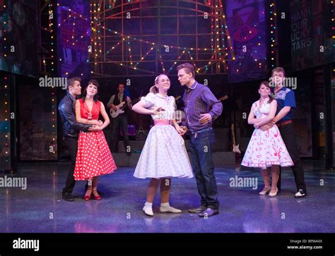 Scene from Dreamboats and Petticoats musical Stock Photo - Alamy