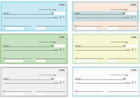 43+ Blank Check Templates Doc, Psd, Pdf - Ready To Use!! - Free Printable Blank Checks - Free ...