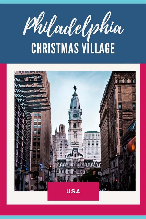 Christmas Village Philadelphia 2024 at Love Park and City Hall