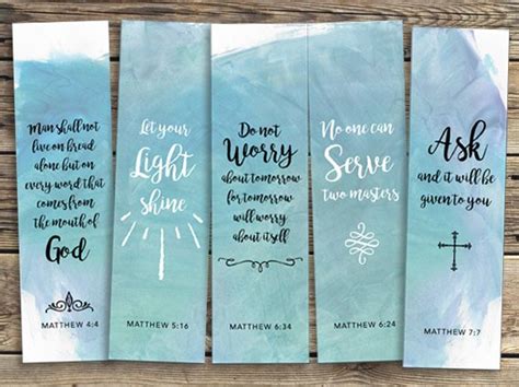 Creative Bookmarks, Printable Bible Verses, Bookmarks Handmade ...