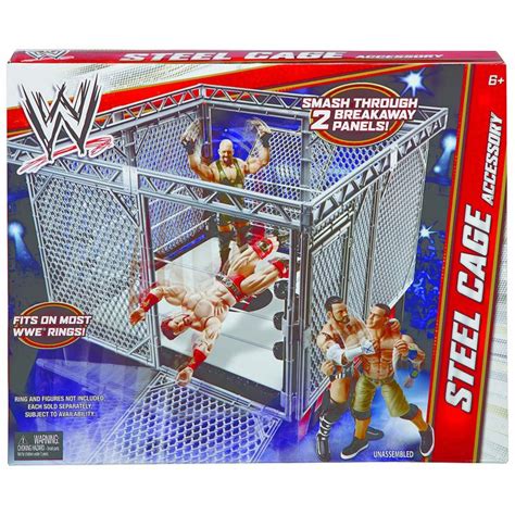 WWE STEEL CAGE ACCESSORY - Mattel - Toys "R" Us | Steel cage, Toys, Action figures