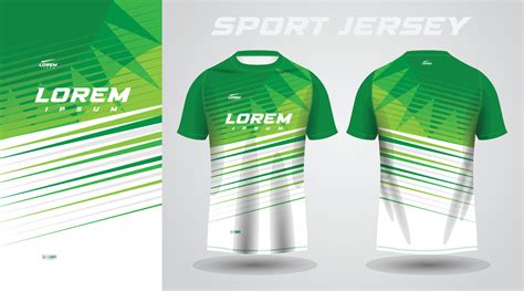 green shirt sport jersey design 18879451 Vector Art at Vecteezy