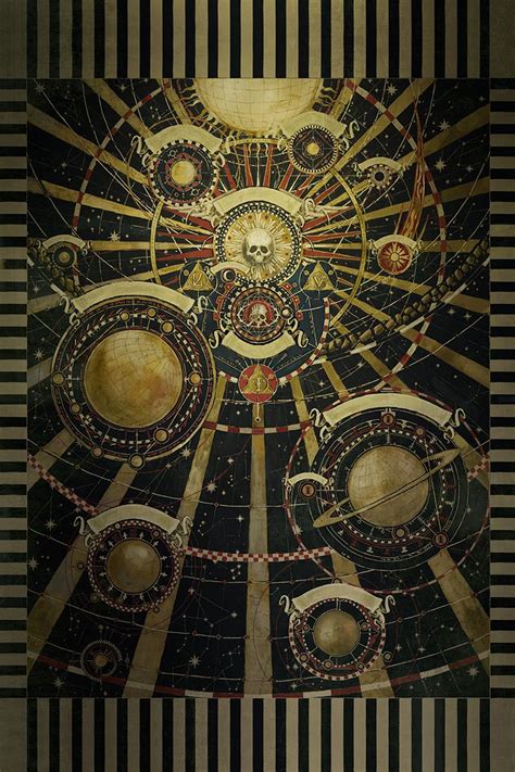 Sol System Map - Art by John Michelbach - 40K Gallery