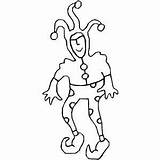 Jester Coloring Sheet sketch template