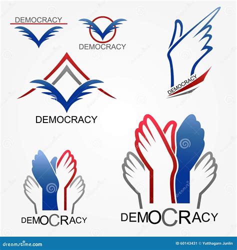 Democracy stock vector. Illustration of bird, management - 60143431