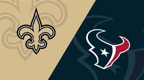 Houston Texans at New Orleans Saints Matchup Preview 9/9/19: Analysis ...