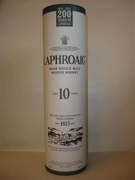 Laphroaig 10-year-old - Whiskybase