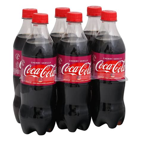 Coca-Cola Cherry Vanilla Coke 16.9 oz Bottles - Shop Soda at H-E-B