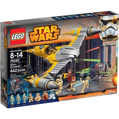 Lego Star Wars: Naboo Starfighter - 75092 Lego Star Wars, Star Lego, Star Wars Toys, Obi Wan ...