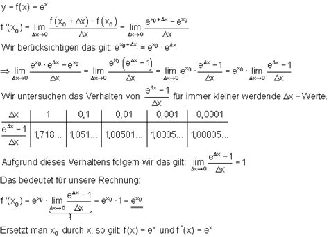 Ableitungen e-Funktion mit Produktregel Kettenregel • 123mathe