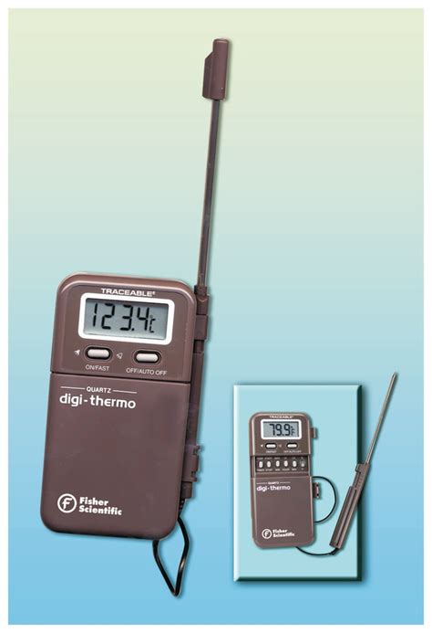 Fisherbrand™ Traceable™ Digital Thermometer with Stainless-Steel Probe ...