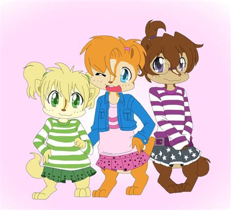 Chipettes - The Chipettes Fan Art (41521738) - Fanpop