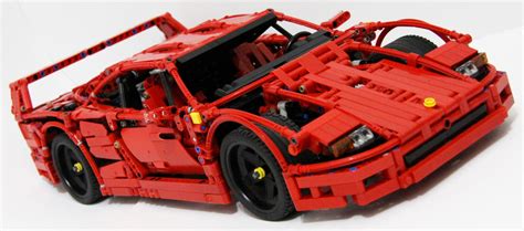 This Lego Ferrari F40 is the coolest