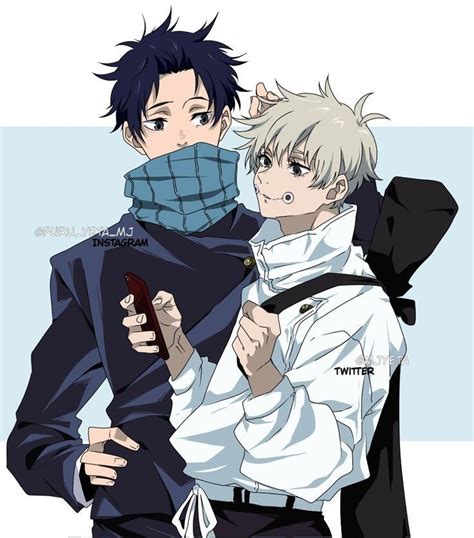 inumaki and yuuta | Anime, Jujutsu, Anime art