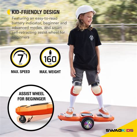 SWAGTRON ZipBoard Shuttle Z88- Hoverboards + Skateboards + Hours of Fun – Swagtron