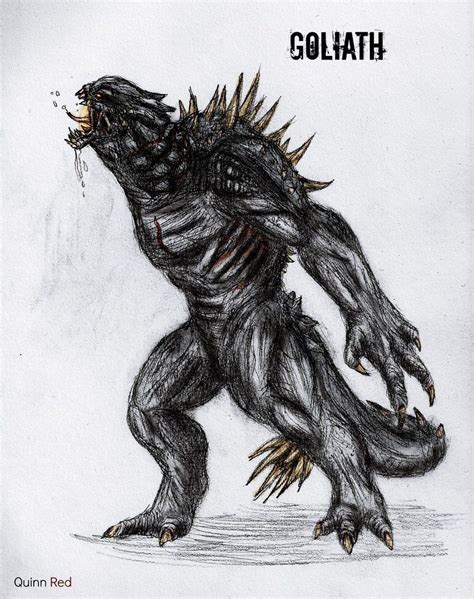 Evolve Goliath | Alien concept art, Creature design, Kaiju monsters