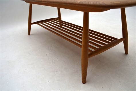 1960’s Vintage Ercol Coffee Table in Solid Elm | Retrospective ...