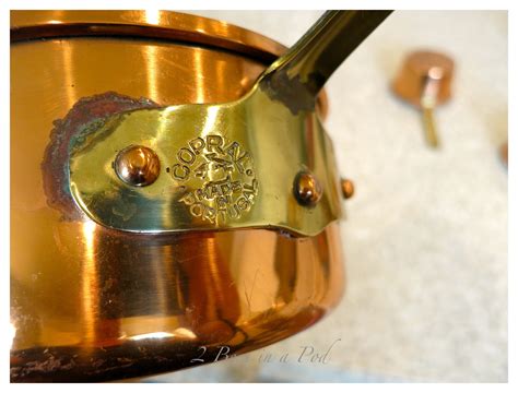 How to Clean Copper Pots and Pans... - 2 Bees in a Pod