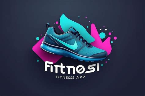 Premium Photo | Fitness App Logo