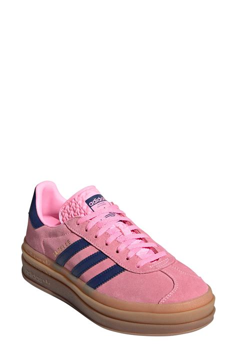 adidas Gazelle Bold Platform Sneaker in Pink | Lyst