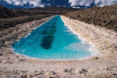 Amboy Salt Evaporation Pond | Best viewed on black backgroun… | Flickr