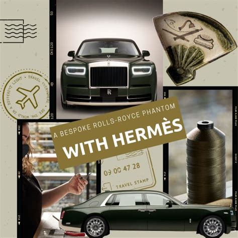 A Bespoke Rolls-Royce Phantom with Hermès | Sandra‘s Closet