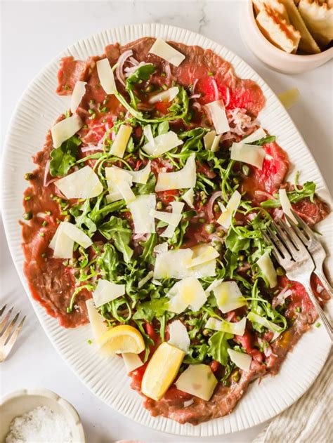 Beef Carpaccio Recipe - Lena's Kitchen