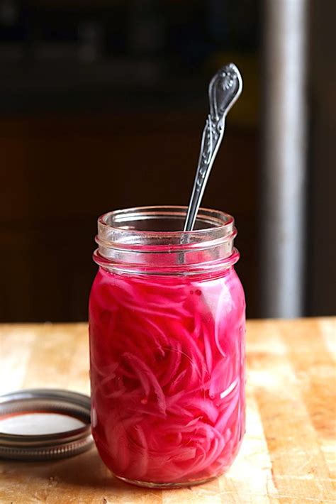 Pickled Red Onions Recipe | The Hungry Hutch