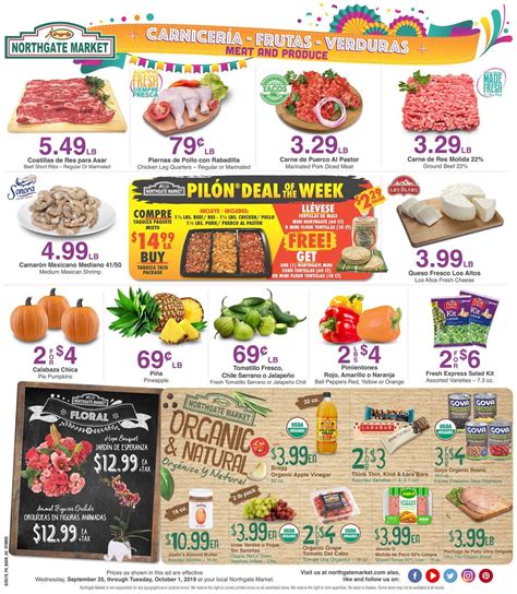 Northgate Market Current weekly ad 09/25 - 10/01/2019 [4] - frequent-ads.com