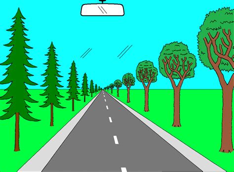 Road Clip Art Side View