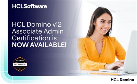 HCL Domino v12 Associate Admin Certification is NOW AVAILABLE!