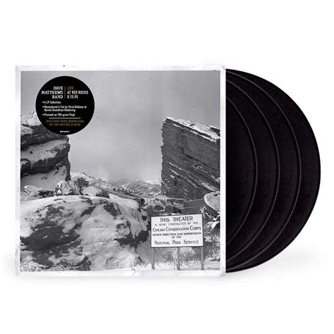 Dave Matthews Band Live At Red Rocks Vinyl | Shop the Dave Matthews ...