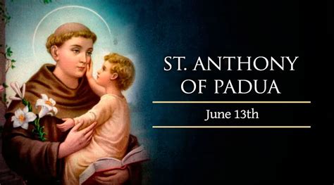 June 13: Saint Anthony of Padua - Catholic Telegraph