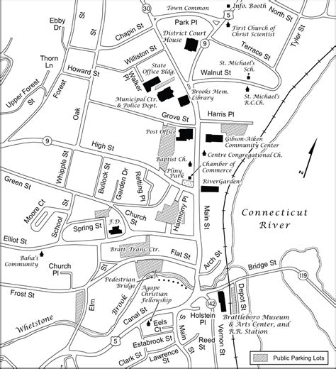 Downtown Brattleboro Map – Brattleboro Area Chamber of Commerce